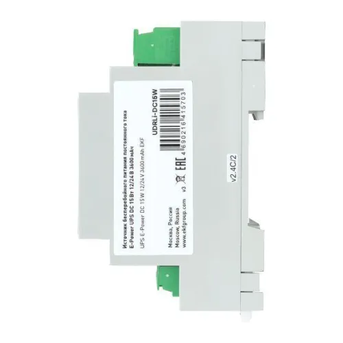 Источник бесперебойного питания постоянного тока E-Power UPS DC -15W 12/24В 3600мАч EKF UDRLi-DC15W фото 10