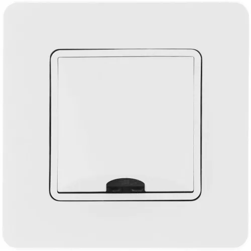 Вывод кабеля Inspiria с зажимом для крепления бел. IEK 673890 фото 2