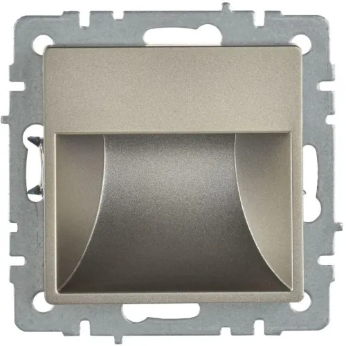 Подсветка светодиодная BRITE встраив. ПЛ20-БрШ механизм шампань IEK BR-FL20-K37 фото 7