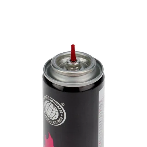 Газ для зажигалок 210куб.см (140мл) 80г с универс. переходником метал. баллон Rexant 09-1429 фото 2