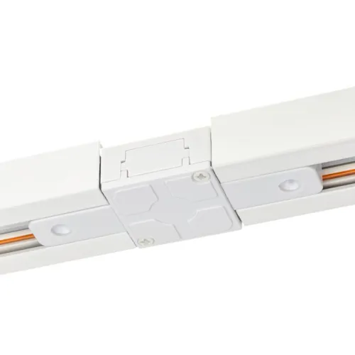 Коннектор трековый для соединения шинопровода прямой жесткий ARTLINE пластик/медь бел. Ritter 59743 2 фото 4