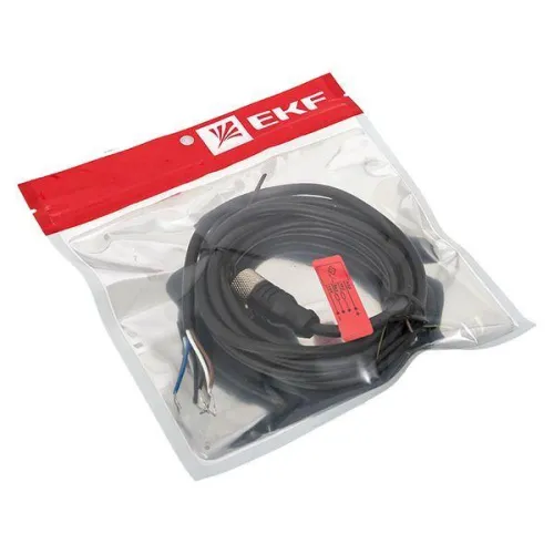 Кабель-разъем М12 4-PIN прямой PLG-12-4-2 EKF PLG-12-4-2 фото 3