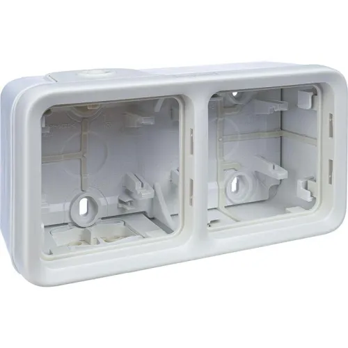 Коробка установочная ОП 2-м Plexo горизонт. бел. Leg 069690 фото 6