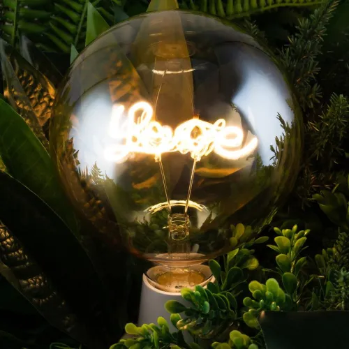 Лампа светодиодная филаментная Loft 271 G125 4Вт 2700К E27 Voltega 8522 фото 6