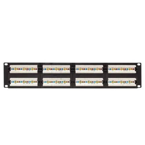 Патч-панель 19дюйм 2U кат.5E UTP неэкранир. 48 портов RJ45 Dual IDC TERACOM PRO EKF TRP-PPNL-5EUTP-2U48 фото 5
