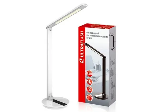 Светильник светодиодный настольный UF-810 C01 11Вт димм. 3 цвет. темп. бел. Ultraflash 15169 фото 3
