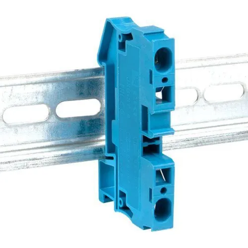 Колодка клеммная ST-4 41А пружинная син. EKF plc-jxb-st-4-blue фото 2