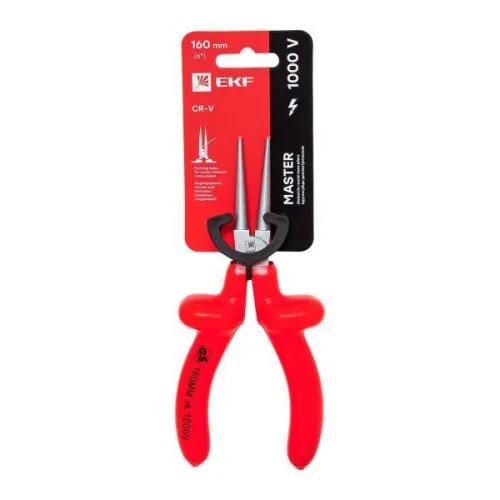 Круглогубцы 160мм Master 1000В Basic EKF kg-160-mas-in фото 2