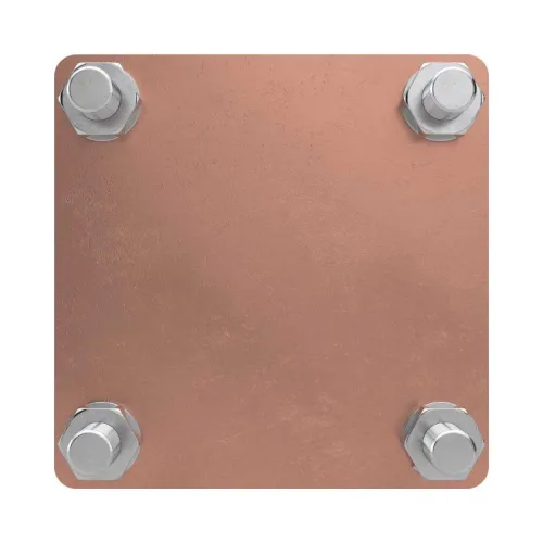 Соединитель полоса-полоса 25-40мм с разделит. пластиной 80х70мм медь DKC NG3105CU фото 4