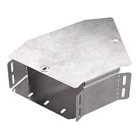 Угол горизонтальный 45град. 200х100 с крышкой Стандарт Промрукав PR16.0524