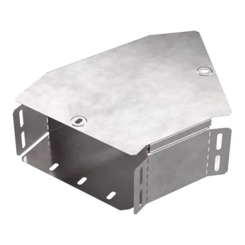 Угол горизонтальный 45град. 200х100 с крышкой Стандарт Промрукав PR16.0524