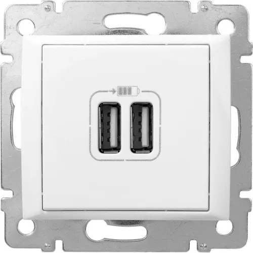 Розетка USB 2-м СП Valena бел. Leg 770470 фото 18