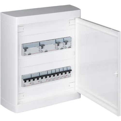 Щит навесной Nedbox 2х12мод. бел. дверь Leg 601237 фото 6