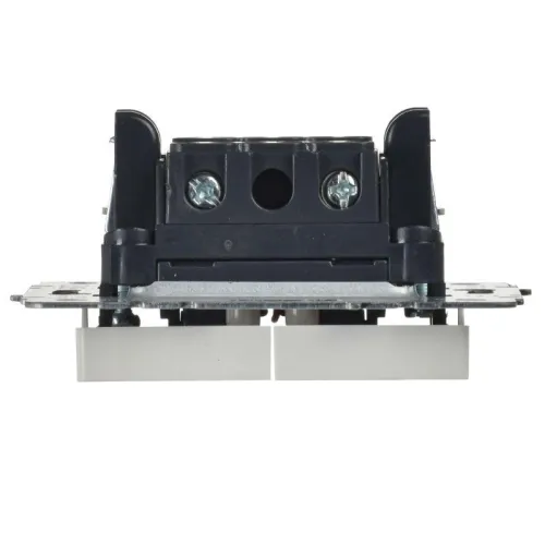 Выключатель 2-кл. СП BRITE ВС10-2-1-БрБ 10А с индик. механизм бел. IEK BR-V20-1-10-K01 фото 4