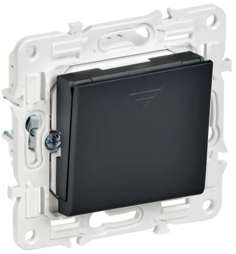 Выключатель карточный SKANDY 30А SK-V15Bl черн. IEK SK-V11-0-10-K02