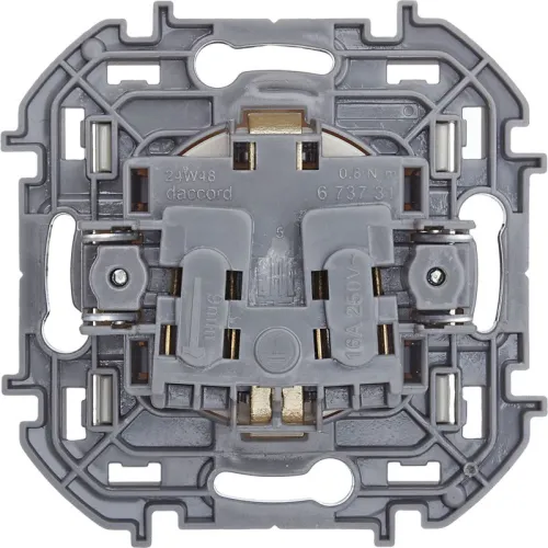 Розетка 1-м СП Inspiria 16А IP20 250В 2P+E защ. шторки немецк. стандарт механизм сл. кость IEK 673731 фото 4