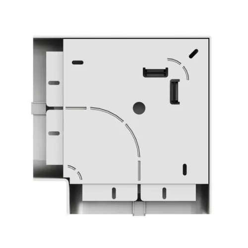 Угол плоский для кабель-канала 110х50 с разд. алюм. DKC 01003G фото 2