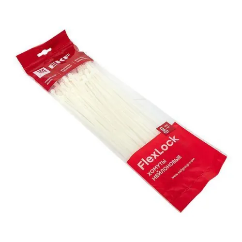 Хомут P6.6 3.6х250 FlexLock стандартный бел. (уп.100шт) PROxima EKF plc-fl-ctsw-3.6x250 фото 5