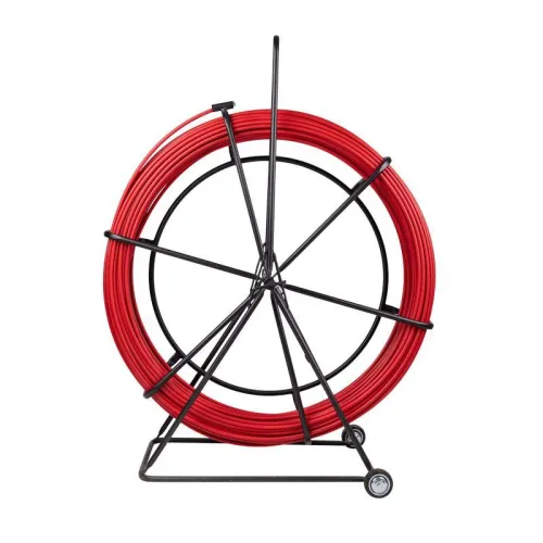 Протяжка кабельная (УЗК в тележке) стеклопруток d11.0мм 250м красн. Rexant 47-1250 фото 6