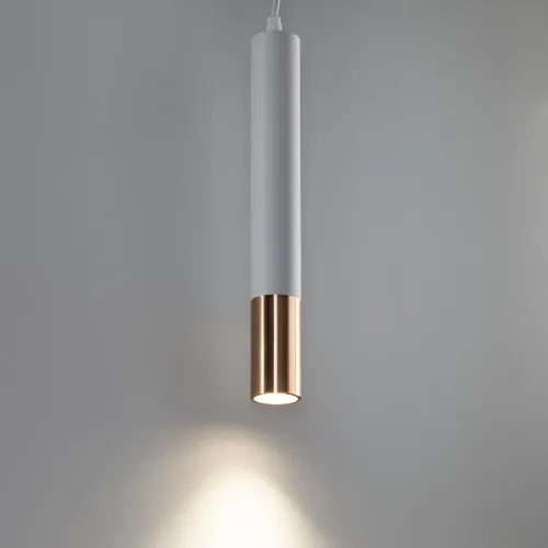 Светильник трековый подвес светодиодный ARTLINE 40х40х300мм 12Вт 960Лм 4000К 230В алюм. 6.4кв.м бел./зол. Ritter 59710 4 фото 13