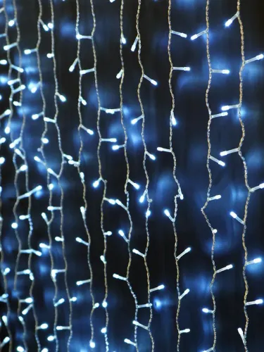 Гирлянда "Занавес" ICLLD300W-C 300LED бел. 3х3м 8режимов IP20 SHLights 4690601052988 фото 2