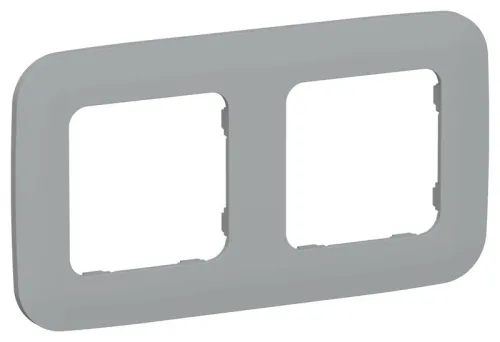 Рамка 2-м СП FLITE РУ-2-А-ФлС сер. IEK FI-M22-31-20-K03