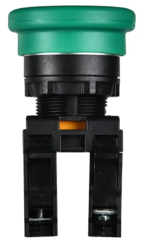 Кнопка "Грибок" d22мм 1НО+1НЗ MASTER с фиксацией зел. IEK MI-BG60-11M-3-21-K06 фото 2