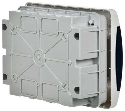 Корпус ЩРВ-П-8 UNION Compact IP41 черн. прозр. дверь пластик. IEK UIC-KP12-V-08-41-K01 фото 3