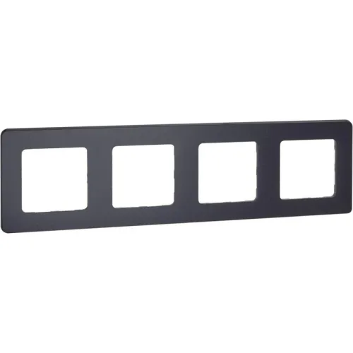 Рамка 4-м СП Inspiria IP20 антрацит IEK 673963