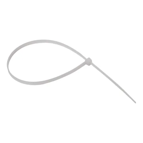 Хомут кабельный (стяжка) PCT 4.8х350-100WH 4.8х350 PA6.6 бел. (уп.100шт) JazzWay 5054066 фото 2
