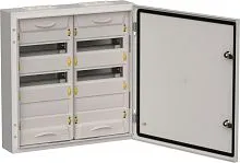 Корпус ЩРн-72 (2х36) TITAN 5 585х570х140 IP54 метал. сер. IEK TI5-50-N-2X036-54-7035