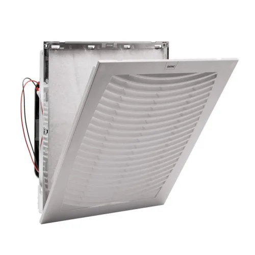 Вентилятор с фильтром ЭМС 700куб.м/ч 24В DC 324х324мм IP54 DKC R5MCV32024 фото 2