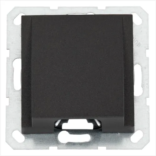 Вывод кабеля механизм антрацит Jasmart G8210B