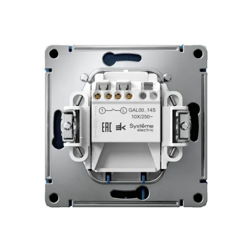 Выключатель карточный ArtGallery 10А без задержки времени быстрозажим. клем. аквамарин SE GAL001114S фото 2