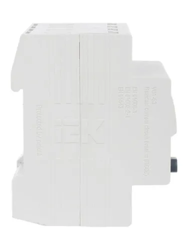 Выключатель дифференциального тока (УЗО) 4п 16А 30мА тип AC ВД1-63 KARAT IEK MDV10-4-016-030 фото 5