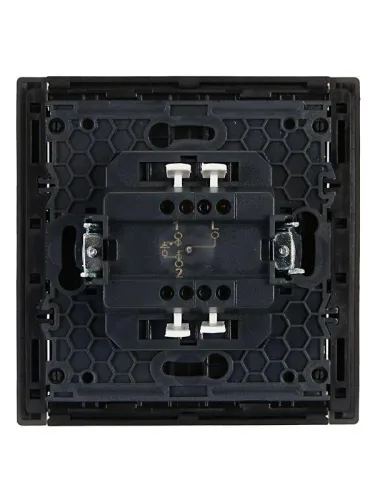 Выключатель проходной 1-кл. СП FORTE&PIANO 10А FP304 с индикацией сер. IEK FP-V12-1-10-1-K03 фото 5