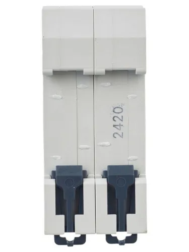 Выключатель автоматический модульный 2п C 20А 4.5кА ВА47-29 GENERICA MVA25-2-020-C фото 4