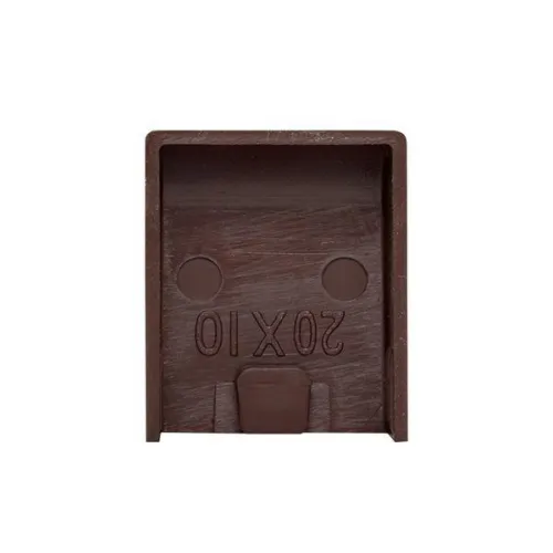 Заглушка 20х10 под темн. дерево Plast PROxima (уп.4шт) EKF ecd-20-10x4 фото 4