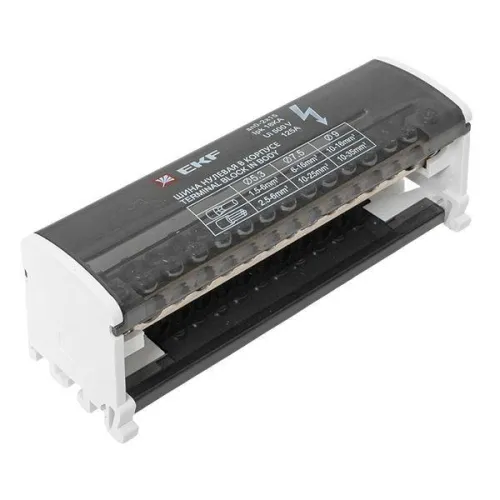 Шина нулевая в корпусе 2х15 EKF sn0-2x15 фото 8