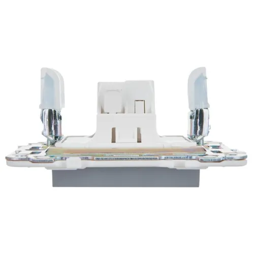 Выключатель 1-кл. SKANDY 10А SK-V01Gr сер. IEK SK-V10-0-10-K03 фото 3