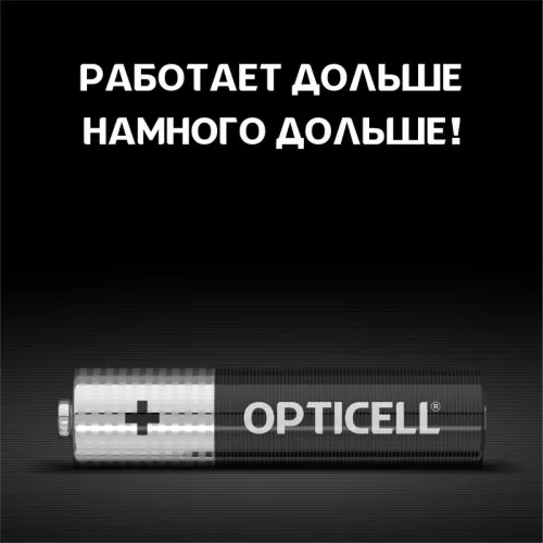 Элемент питания алкалиновый AAA/LR03 (блист. 4шт) Basic Opticell 5051002/6051002 фото 5