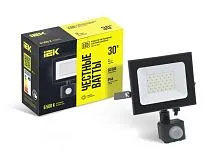 Прожектор светодиодный СДО 06-30Д 6500К IP54 с ДД черн. IEK LPDO602-30-65-K02