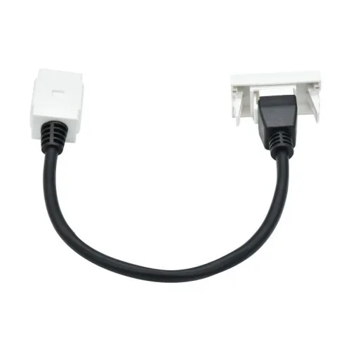 Розетка 1мод. HDMI M/M РКМ-10-00-П бел. PRIMER IEK PR-KK40D-RH-0-1-K01 фото 5