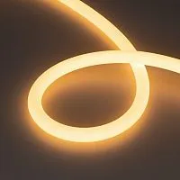 Лента светодиодная MOONLIGHT-TOP-A336-D18mm 24V Warm 2700К 360deg 14.4Вт/м IP65 2835 wire x1 прямой вывод кабеля герметичная (уп.5м) Arlight 038760