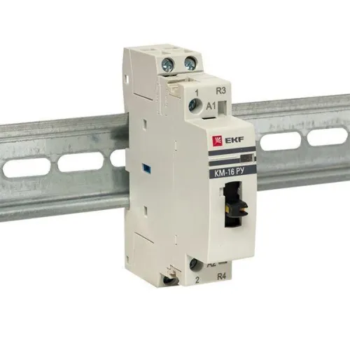 Контактор модульный КМ РУ 16А 1NO+1NC (1 мод.) PROxima EKF km-1m-16-11 фото 4