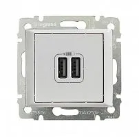 Розетка USB 2-м СП Valena механизм бел. (DIY-упак.) Leg 694370