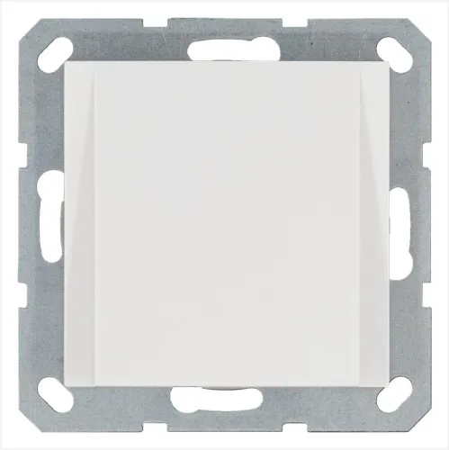 Вывод кабеля механизм бел. глянцевый Jasmart G8210W