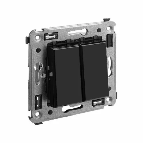 Кнопка 2-кл. СП "Avanti" "Черный квадрат" DKC 4402154 фото 4