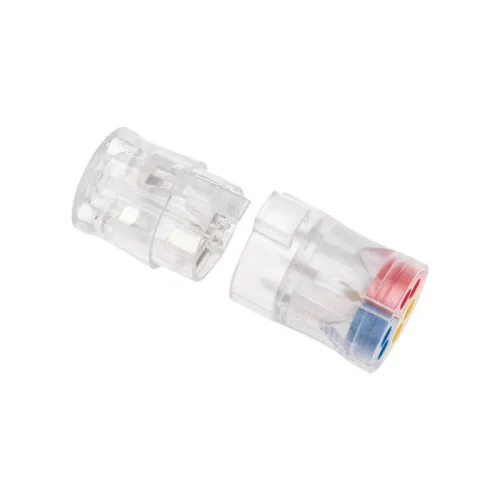 Экспресс-Клемма СМК 2273-2x3R проходная разъемная 3 полюса 3х2-проводная 0.5-2.5кв.мм (уп.50шт) Rexant 07-5244 фото 8