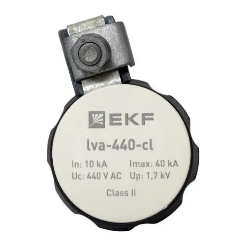 Ограничитель перенапряжения LVA-440B-CL (Uраб - 440 В) PROxima EKF lva-440-cl фото 2